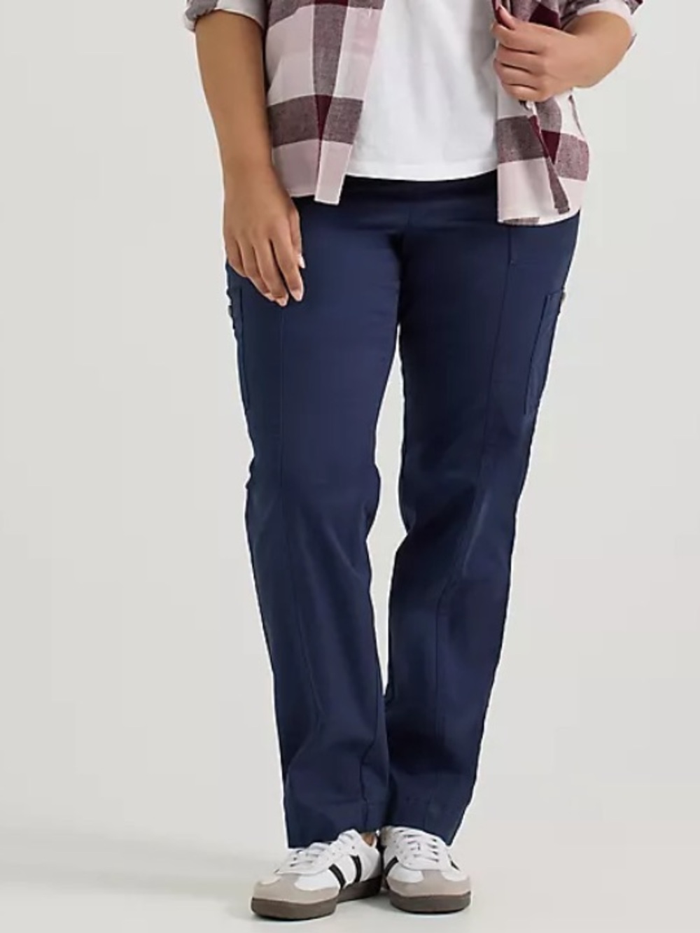 LEE ULTRA LUX COMFORT WITH FLEX-TO-GO LOOSE UTILITY PANT (PLUS), 20W, NWT